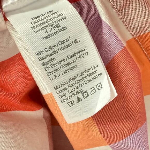 J. Crew Crewcuts‎ Girls Gingham Sleeveless Dress Size 12 - Picture 7 of 7